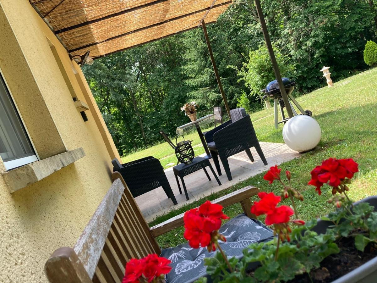 Gite Des Combes Blanches Avec Piscine Frayssinet-le-Gelat Екстер'єр фото
